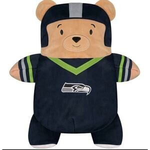 3T SEATTLE SEAHAWKS Cubcoats 2-in-1 Transforming Full-Zip Hoodie & Soft Plushie